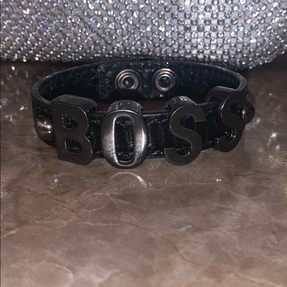 Boss adjustable bracelet